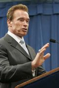 Gov. Arnold Schwarzenegger.