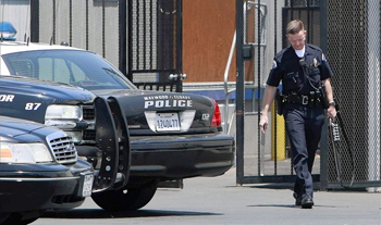 Maywood lost its insurance partly because of claims against the Police Department. The L.A. County Sheriff's Department will patrol the city.