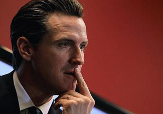 San Francisco Mayor Gavin Newsom