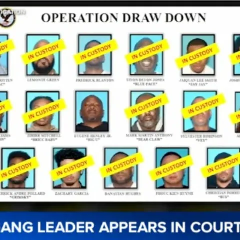 Alleged Crips leader, rap entrepreneur 'Big U' appears in DTLA courtroom