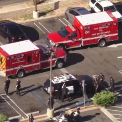Two LAPD officers hospitalized after possible fentanyl exposure in Van Nuys