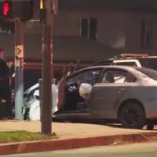 Woman shot inside her car in Boyle Heights