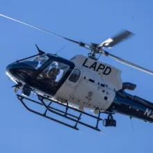 Man federally charged for allegedly pointing laser at LAPD helicopter during protest