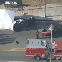 Driver arrested after violent Boyle Heights crash leaves 1 dead, 3 hurt, police say