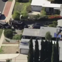 Robbery suspect found dead inside Granada Hills home after hours-long standoff