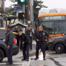 Person fatally shot on L.A. Metro bus in Exposition Park