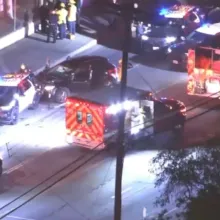 Multiple officers injured after crash in Pacoima